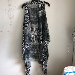 Animal Print Throw over